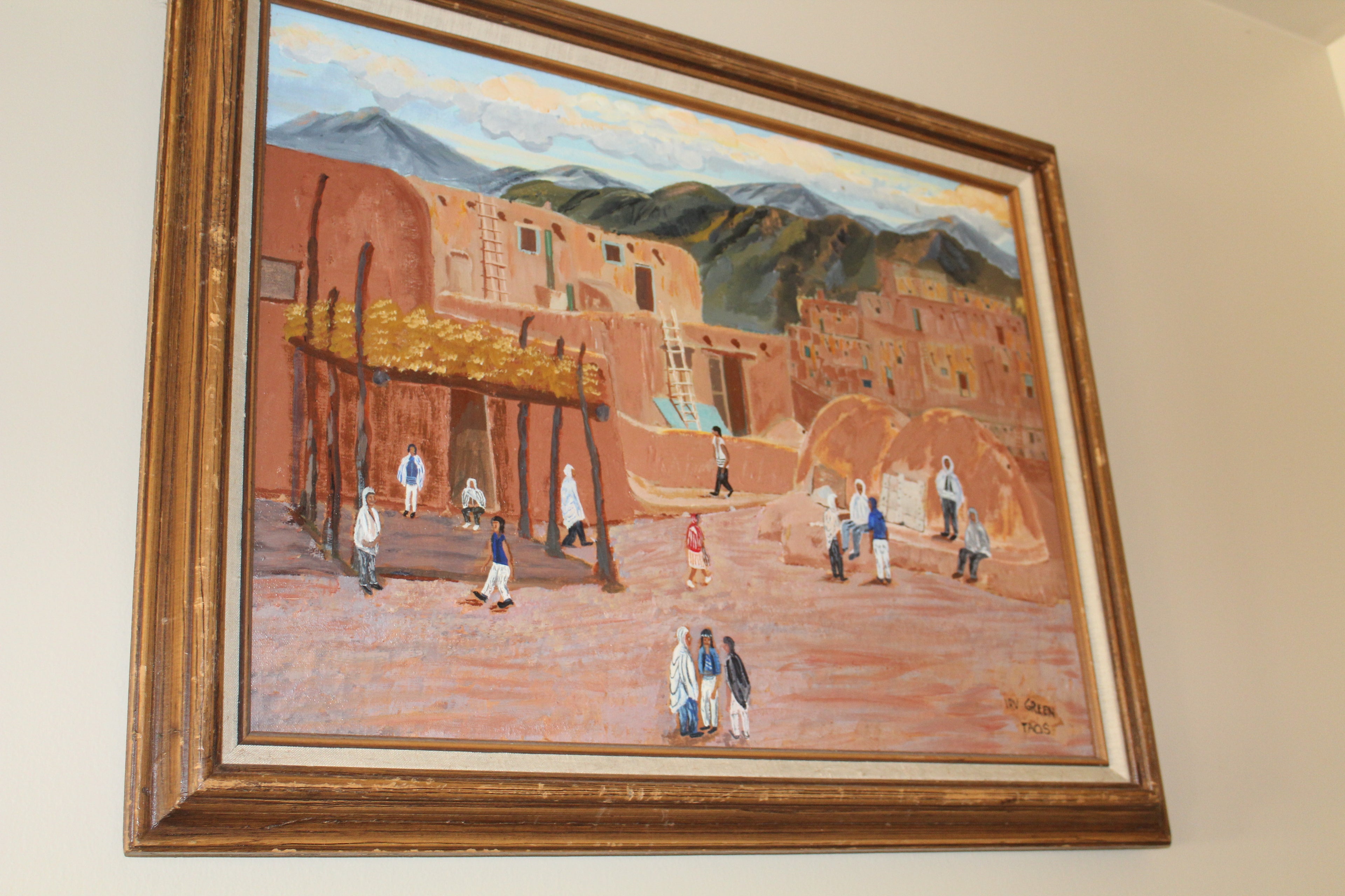 Taos New Mexico City Scene